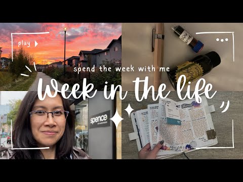 WEEK IN MY LIFE // New releases, a work trip, and trying to catch up on journaling! #vlog