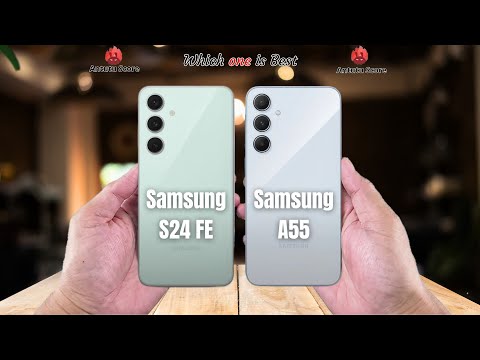 Samsung S24 FE vs Samsung A55 Full comparison ⚡Which one is Best