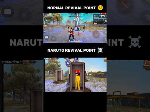 NARUTO REVIVAL POINT 💀 REANIMATION JUTSU 🔥 || #shorts #naruto #freefire #trending #narutoshorts