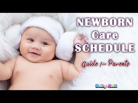 Creating a Newborn Care Schedule: A Guide for Parents || How to get your Newborn Baby on a Schedule?