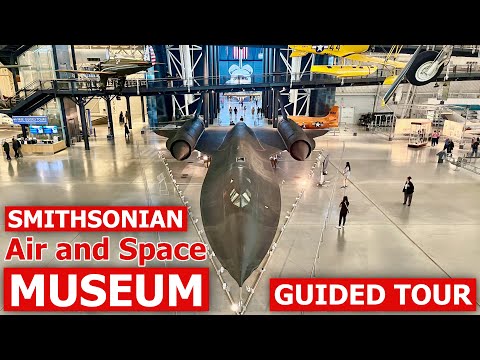 Guided tour of the Smithsonian Air and Space Museum - Steven F. Udvar-Hazy Center at Dulles Airport