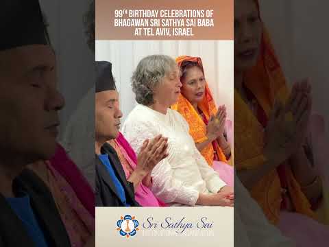 99th Birthday Celebrations of Bhagawan Sri Sathya Sai Baba at Tel Aviv, Israel | SSSIO #sathyasai