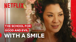 Professor Anemone is Michelle Yeoh | The School for Good and Evil | Netflix Philippines