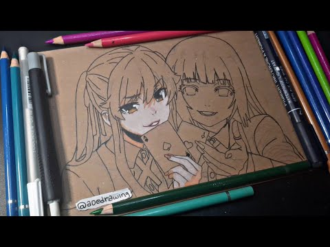 🔴 Drawing Mary x Yumeko Part 2 ( Mampir ges ) 😎