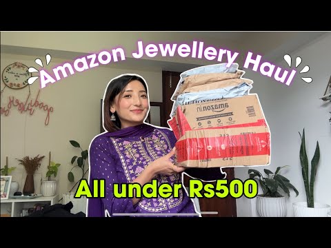 All Under *Rs500* only🫨Amazon Jewellery haul😍Festive Collection🫶mist haves😇Gangtok,Sikkim❤️