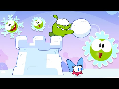 Snowy Fun with snow monsters ☃️❄️| Om Nom Stories: Songs & Full episodes! | Monster Cartoon for Kids