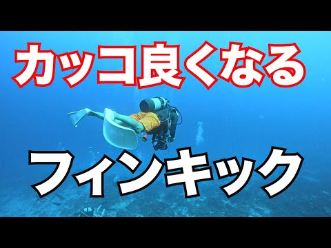 【かっこ良いフィンキックの習得】熱烈先生のダイビング講座