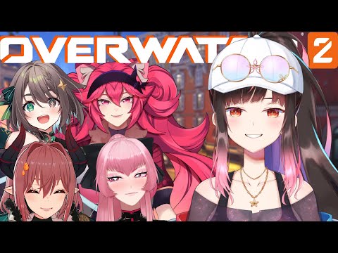 【OW2】Hana POV w/ @LunariaCh @meica05 @CondesaVr @Papitas_VT【夜巡ハナ | Hana Yomeguri】