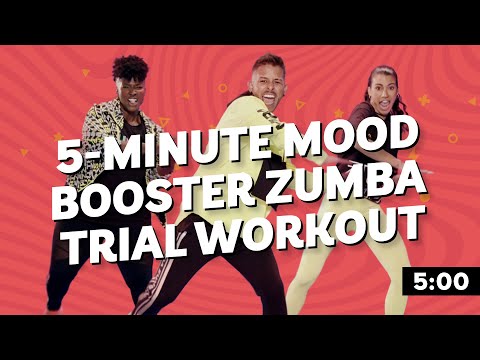 5-Minute Mood Booster Zumba Trial Workout