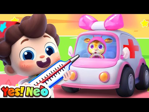 Ambulance Rescue Song🚑 |  Wheels On The Ambulance | Nursery Rhymes & Kids Songs | Yes! Neo