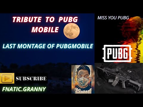 TRIBUTE TO PUBG MOBILE |  RAP SONG FOR PUBG BAN IN INDIA  | UNBAN PUBG | LAST MONTAGE | #PUBGMOBILE