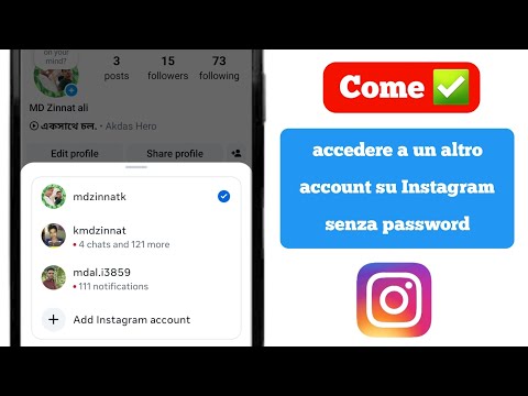 Come accedere a un altro account su Instagram senza password |Aggiungi un altro account su Instagram