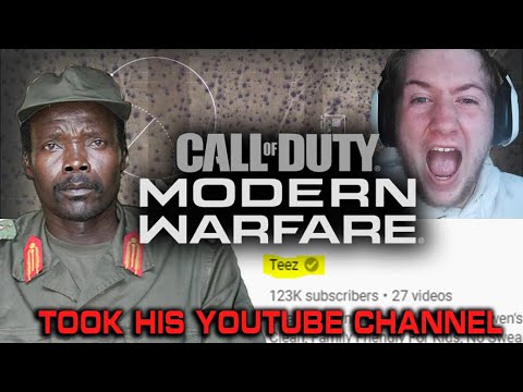 African Rebel Plays Modern Warfare! YouTuber Hacked!