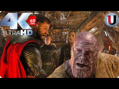 Avengers Vs Thanos - Fight Scene - Thor Kills Thanos | AVENGERS 4 ENDGAME 2019 Movie CLIP (4K)