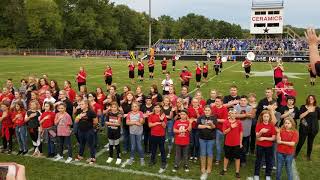 Crooksville Middle School Choir - National Anthem 2019