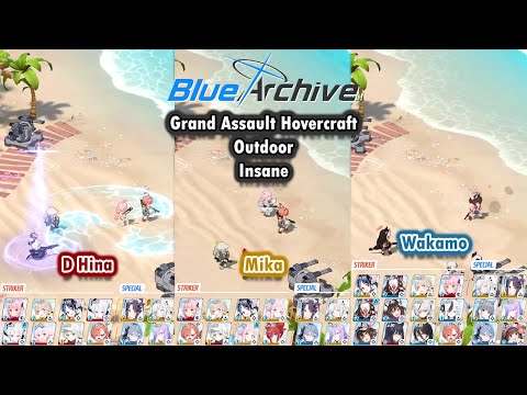 Blue Archive Global - Grand Assault Hovercraft Outdoor Insane