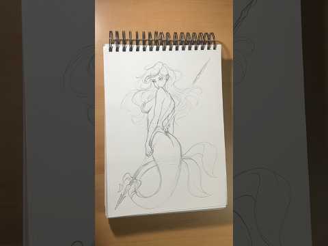 Mermaid Sketch #short