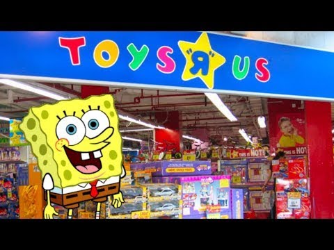 SpongeBob SquarePants stars in Toys "Я" Us commercials (Full Video)