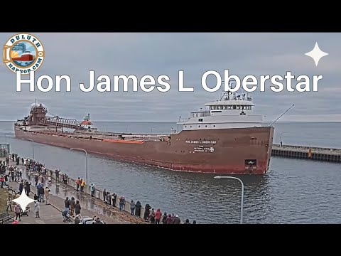 Hon James L Oberstar arrived in Duluth 11/26/24