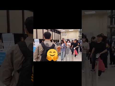 20240722 Kim Jiwon At Taiwan Airport to Soul Korea after Fan Meeting #kimjiwon #kimsoohyun #kdrama