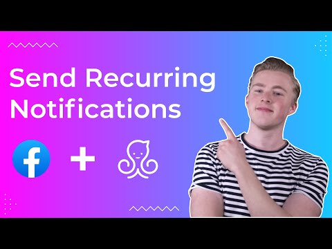 Send Recurring Notifications in Facebook Messenger (ManyChat 2022)