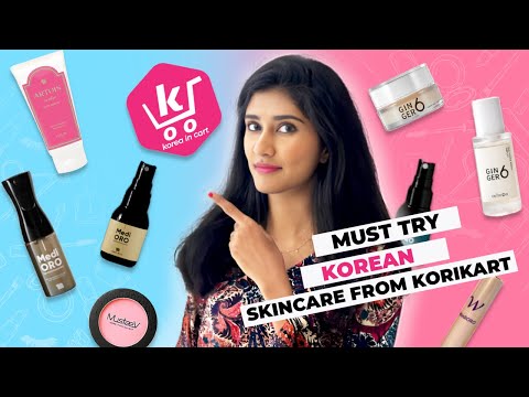 Must try Korean skincare from KORIKART💜✨ / Korean Skincare in INDIA