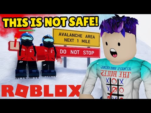 ❄️ visiting the south pole with friends on roblox ❄️