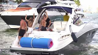 4k Miami River Boats & Yachts for New Years Eve 2024