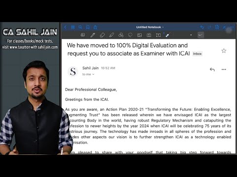 ICAI Announces 100% Digital Evaluation From May 2020 Attempt Onwards