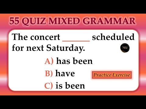 55 English Tenses Quiz | Verbs in English Grammar | Conjugation Of Verbs | No.1 Quality English