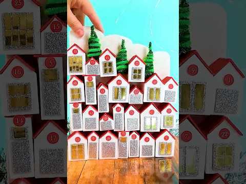 DIY Advent Calendar ~ Mini Christmas Village