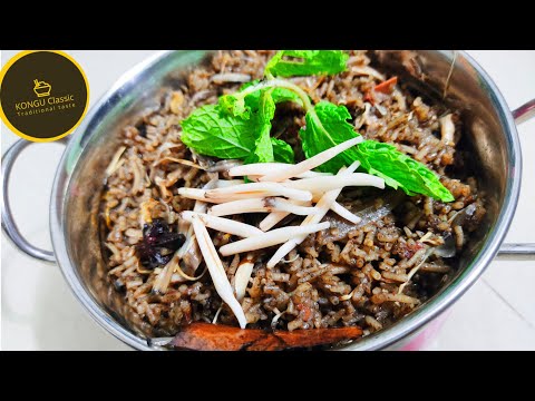 கொங்கு ஸ்பெஷல் வாழைப் பூ பிரியாணி | Kongu special valaippoo biriyani