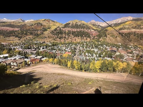 Fall Foliages on the way to Mt. Village & Telluride, Colorado。 Visited on Oct.1,2023. Day 5-A