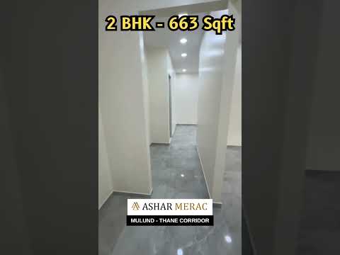 Ashar Merac 2 BHK Sample Flat Tour at Thane West - MTC, Shreenagar