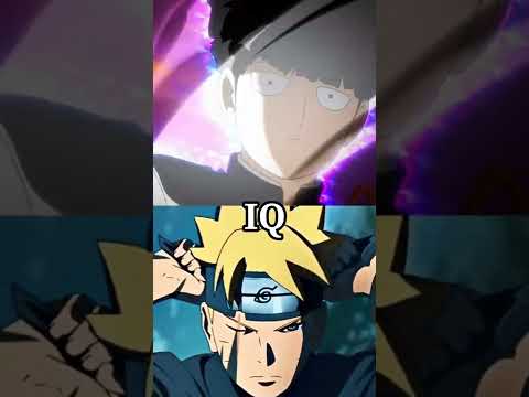 Who is strongest ? | Boruto vs Mob Psycho #shorts #short #boruto #mobpsycho100 #anime...