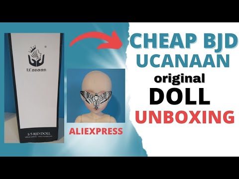 CHEAP BJD Doll Unboxing | Original Uncanaan Design | Dream Fairy Face | 1/3 scale 👀