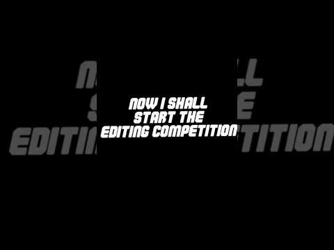 Editing competition is now in business