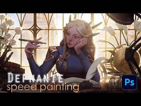 Dephanie - speed painting (Time-lapse)