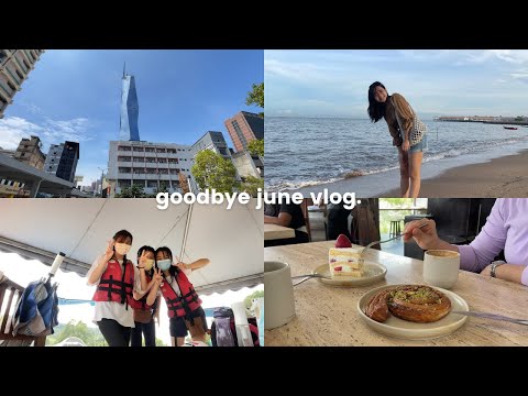 VLOG🍒Goodbye June /last week in MY/living in my 20s/randomly spotted otter's family in SG river