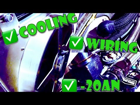 1000hp Supra Build | Part 3 | Tweak’d Performance Supra Engine Harness 2.0, PHR Radiator, 20AN Hose