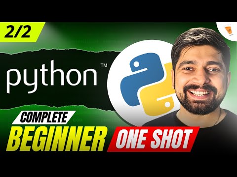 Complete Python for beginners in Hindi - Part 2