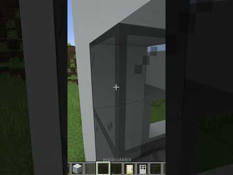 Building Modern House 🏠 in Minecraft (Part 12) #minecraft #shorts #minecraftbuildingtips