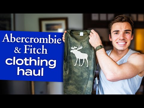 A&F Has Fitness Clothes?? Abercrombie Men's Fitness Clothing Haul 2022