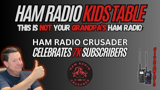 Ham Radio Kid's Table - Celebrating With Ham Radio Crusader