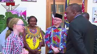 GOLDALYN KAKUYA MEETS UHURU KENYATTA AND RUTO AT STATEHOUSE