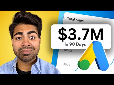 How I Made $3.7M With Google Ads in 90 Days (Shopify Case Study)