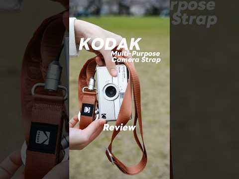 【KODAK】スマホやカメラに使えるストラップが便利過ぎた... #KodakCameraStrap #KodakCameraWrap #KodakEktarH35N #kodak #コダック