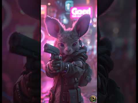 Cyberpunk Animals: Futuristic World of Rebel Animals | Phuki AI #aiart #aiartcommunity