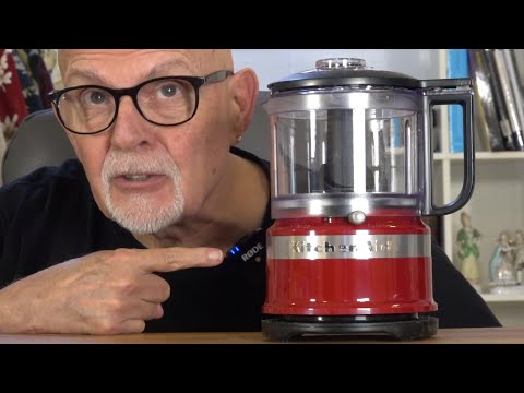 Organic Garlic VS KitchenAid 3.5 Cup Food Chopper