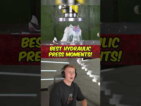 Best Hydraulic Press Moments...